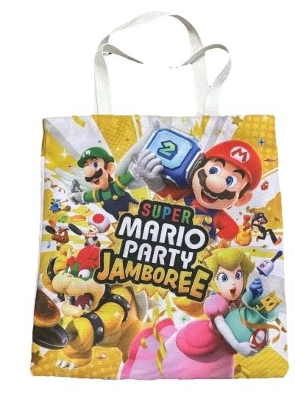 Nintendo Super Mario Party Jamboree Yellow Character Tote Bag